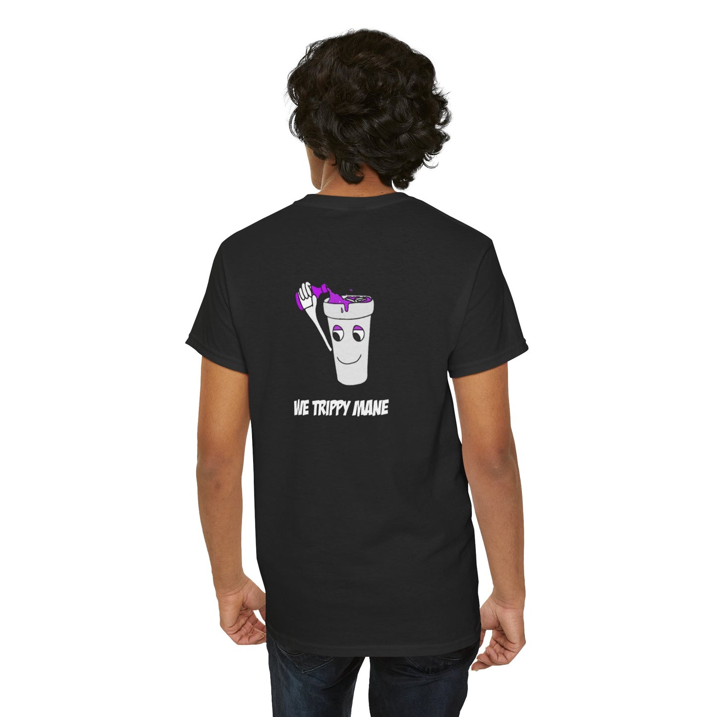 We Trippy Mane Black Tshirt