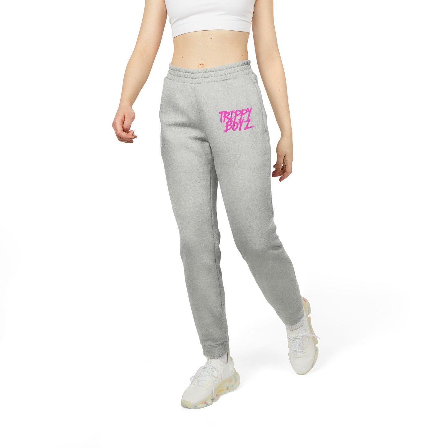 Grey & Black Joggers - Trippy Design™️