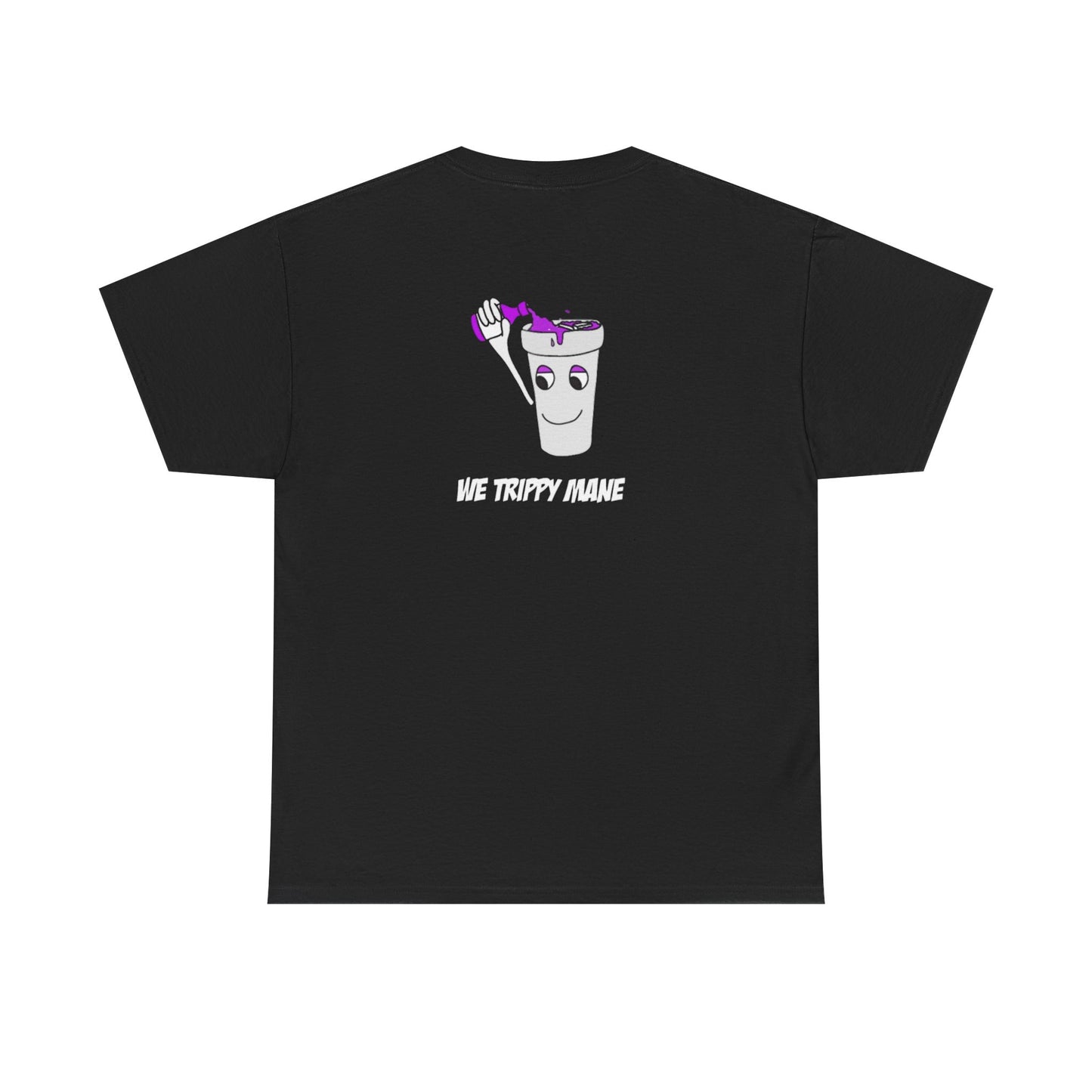 We Trippy Mane Black Tshirt