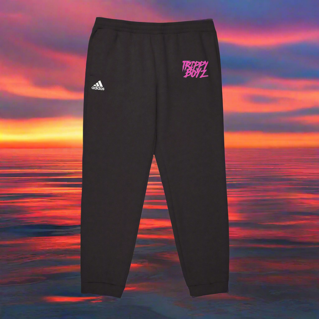 Grey & Black Joggers - Trippy Design™️