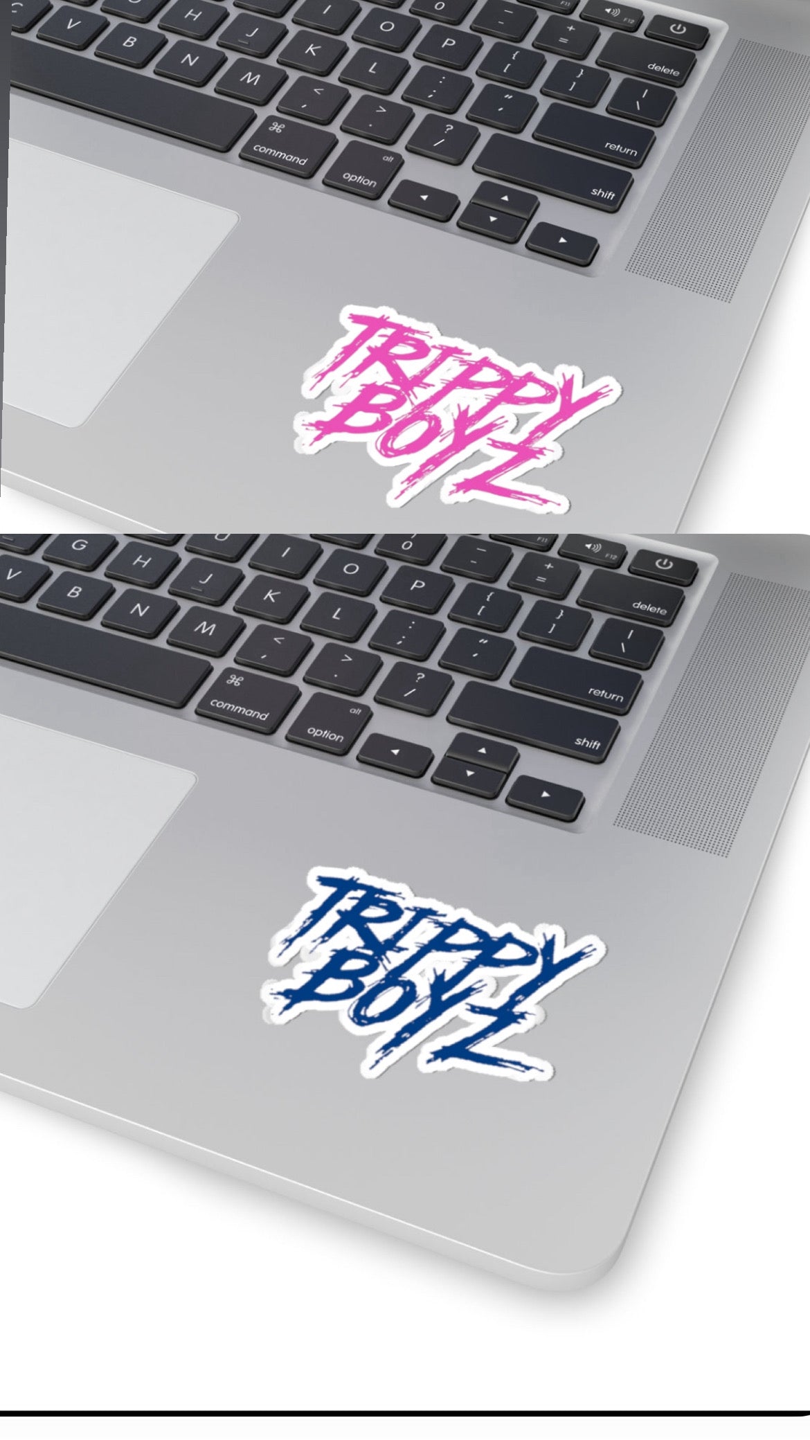 (6)Pink & Navy Blue Stickers Bundle